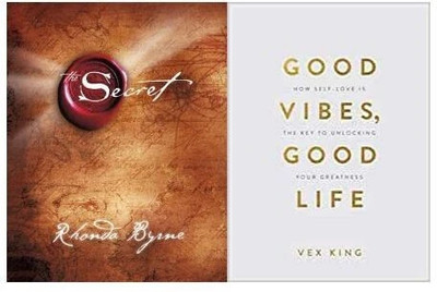 The Secret + Good Vibes, Good Life (2 Book Combo)(Paperback, JMD BOOKS)