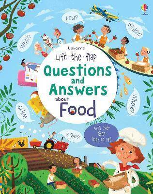 Lift-the-flap Questions and Answers about Food(English, Board book, Daynes Katie)