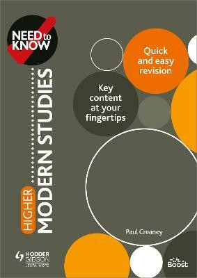 Need to Know: Higher Modern Studies(English, Paperback, Creaney Paul)