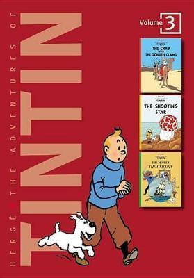 Adventures of Tintin 3 Complete Adventures in 1 Volume: WITH The Shooting Star AND The Secret of the Unicorn(English, Hardcover, Herge)