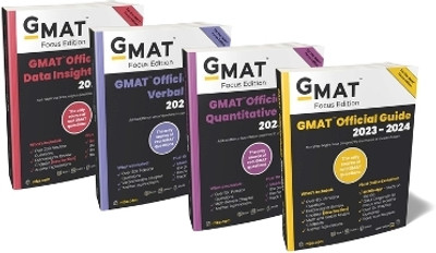 GMAT Official Guide 2023-2024 Bundle, Focus Edition(English, Paperback, GMAC (Graduate Management Admission Council))
