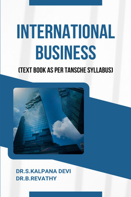 International Business(Hardcover, Dr.S.Kalpana Devi, Dr.B.Revathy)