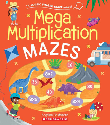 Fantastic Finger Trace Mazes: Awesome Multiplication Mazes(Paperback, Catherine Casey)