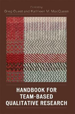 Handbook for Team-Based Qualitative Research(English, Paperback, unknown)