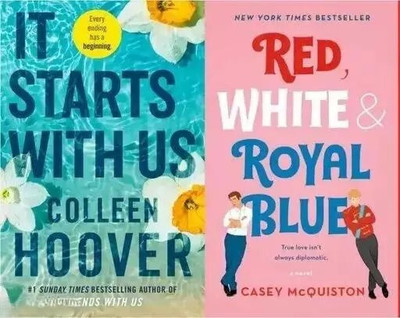 It Start With Us + Red White & Royal Blue (2 Book Combo)(Paperback, JMD BOOKS)