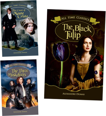 Best of Alexandre Dumas | The Count of Monte Cristo, The Three Musketeers, The Black Tulip | Set of 3 Books(Paperback, Pinwheel Books)