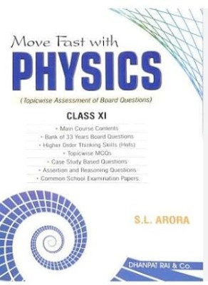 Move with fast PHYSICS Class 11th by(Paperback, SL ARORA)