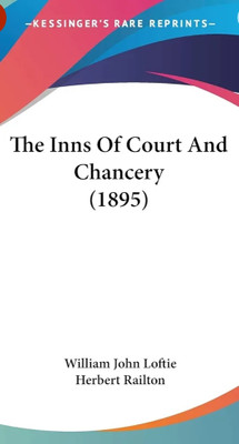 Inns of court and chancery(Paperback, Loftie, William john)