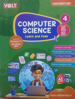 Computer Science learn and code CLASS 4 ( VOLT LEARNING )(Paperback, Smitha Kurup K)