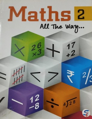 Maths all the way class 2(Paperback, Vandita saxena)