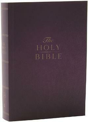 KJV Holy Bible: Compact with 43,000 Cross References, Purple Softcover, Red Letter, Comfort Print: King James Version(English, Paperback, Thomas Nelson)