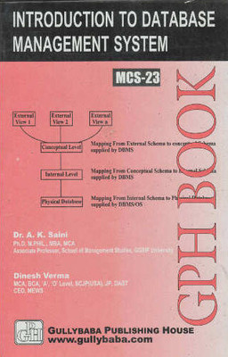 MCS-023 Introduction To Database Management Systems(English, Paperback, Saini Dinesh Dr)