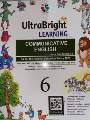 ULTRABRIGHT LEARNING COMMUNICATIVE ENGLISH - 6 Main Course Book(Paperback, Shradha Anand)