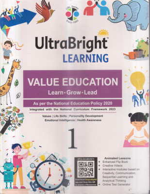 ULTRA BRIGHT LEARNING VALUE EDUCATION -1(Paperback, SR. SHALINI)