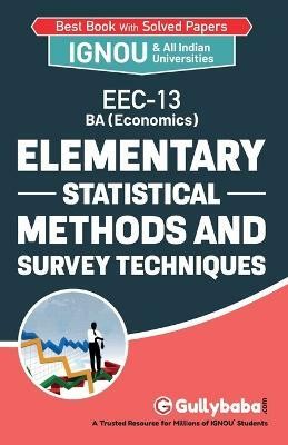 Elementry Statistical Methods and Survey Techniques(English, Paperback, Panel Gullybaba Com)