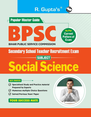 BPSC: Secondary School Teacher SOCIAL SCIENCE (Class 9-10) Recruitment Exam Guide(English, Paperback, RPH Editorial Board)
