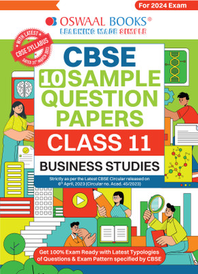 Oswaal CBSE Sample Question Papers Class 11 Business Studies Book (For 2024 Exams ) | 2023-24(Paperback, Oswaal Editorial Board)