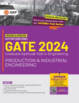 GATE 2024 : Production & Industrial Engineering - Guide by GKP(Paperback, G.K. Publications (P) Ltd.)