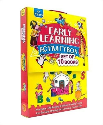 Early Learning Activity Book ( Set of 10 Books) - Boxset(English, Paperback, OM)