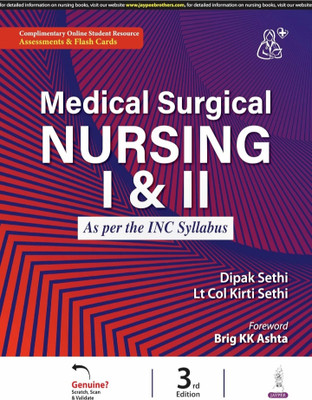 Medical Surgical Nursing - I and II - 3rd Ed (Edition3rd)(English, Hardcover, unknown)