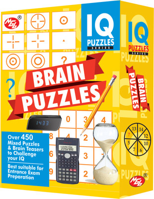 IQ Brain Puzzles - Set of 4 Books(Paperback, MG Editorial)