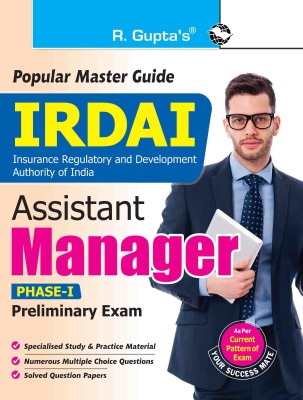 IRDAI: Assistant Manager (Phase-I: Preliminary Exam) Guide(Paperback, RPH Editorial Board)