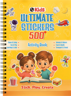 Pw Stick, Play, Create 500+ Ultimate Stickers' Activity Collection(English, Hardcover, unknown)