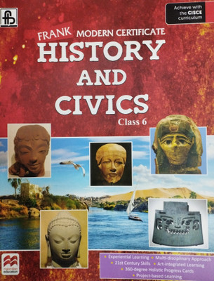 Frank modern certificate history and civics class 6(Paperback, Sucharita basu)
