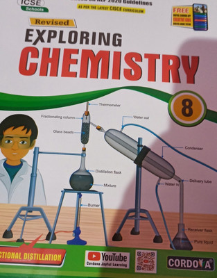 ICSE Revised Exploring Chemistry Class 8 (NEP 2020)(Udaykusum online shop a-688 gali no-15 part-2 pusta-1 Sonia vihar delhi-94, Dhiren m Doshi)