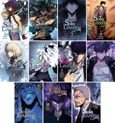 Solo Leveling Volumes 1-11 | Complete Manga Series Set by Chugong | 11 Book Collection(Paperback, chugong)