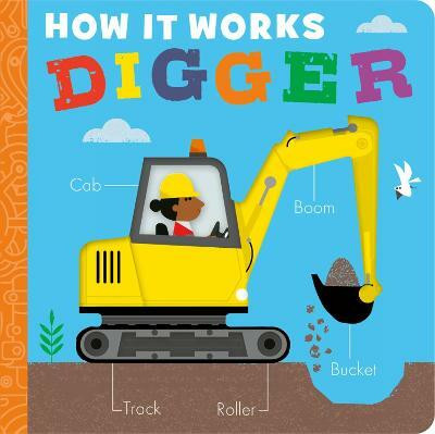 How it Works: Digger(English, Board book, Littleboy Molly)