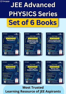 Physics Combo for JEE Advanced: Mechanics I + Mechanics II + Magnetism & Electromagnetic Induction + Electrostatics & Current Electricity + Optics & Modern Physics + Waves & Thermodynamics Set of 6 Books with Free Online Assessments & Digital Content 2024(Paperback, B M Sharma) Physics Combo for JEE Advanced: Mechanics I + Mechanics II + Magnetism & Electromagnetic Induction + Electrostatics & Current Electricity + Optics & Modern Physics + Waves & Thermodynamics Set of 6 Books with Free Online Assessments & Digital Content 2024(Paperback, B M Sharma)