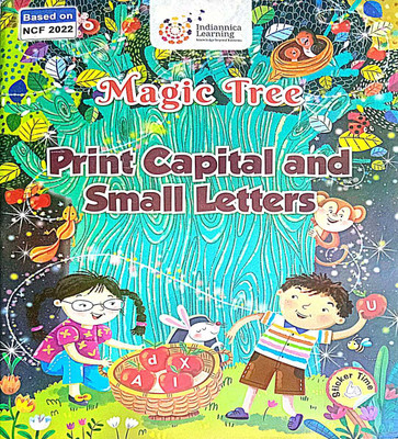 MAGIC TREE PRINT CAPITAL AND SMALL LETTERS(Paperback, INDIANNICA LEARNING)