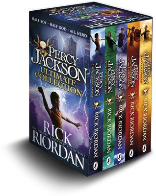 Percy jackson: Complete Series (1-5 BOOKSET)(Paperback, Rick Riordan)