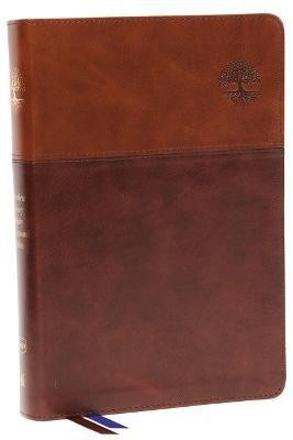 NKJV, Matthew Henry Daily Devotional Bible, Leathersoft, Brown, Red Letter, Comfort Print(English, Leather / fine binding, Thomas Nelson)