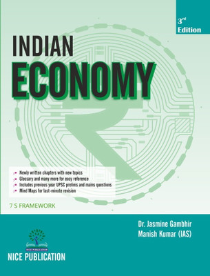 Indian Economy - A Comprehensive Study Guide for Civil Services Aspirants, 3rd Edition by Manish Kumar (IAS) UPSC AIR 5 and Dr. Jasmine Gambhir(Paperback, Dr Gasmine Gambhir, Manish Kumar (IAS)) Indian Economy - A Comprehensive Study Guide for Civil Services Aspirants, 3rd Edition by Manish Kumar (IAS) UPSC AIR 5 and Dr. Jasmine Gambhir(Paperback, Dr Gasmine Gambhir, Manish Kumar (IAS))
