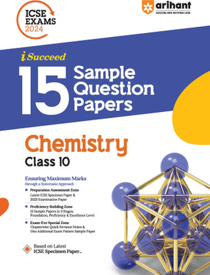 Arihant ICSE Sample Question Papers Class 10 Chemistry Book for 2024 Board Exam(English, Paperback, Abhishek Gupta, Mehul Raj)