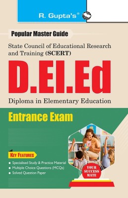 SCERT Delhi : D.El.Ed Entrance Exam Guide(English, Paperback, RPH Editorial Board)