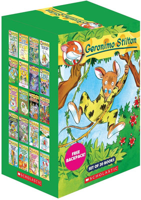 Geronimo Stilton, Set of 20 Books, Geronimo Stilton, Paperback, English(Paperback, Geronimo Stilton)