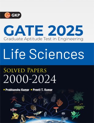 GKP GATE 2025 : Life science - Solved Papers 2000-2024(Paperback, G.K. Publications (P) Ltd.)