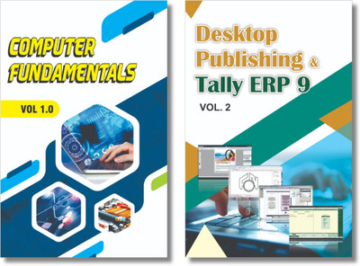 Computer Fundamentals Vol. 1.0 and Desktop Publishing Tally ERP 9 Vol. 2.0 Combo (Set of 2 Books)(Paperback, Puja Editorial Board)