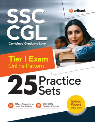 25 Practice Sets SSC CGL Combined Graduate Level Exam Tier 1(English, Paperback, Arihant Experts)