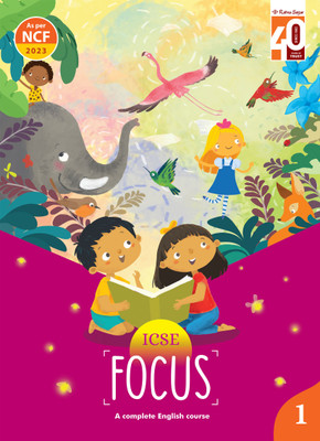 Ratna Sagar ICSE Focus English 1 – English Book For Class 1(Paperback, Our Experts)