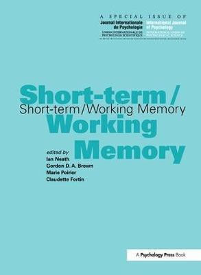 Short-term/Working Memory(English, Paperback, unknown)