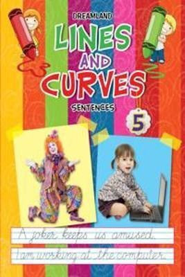 Lines and Curves (Sentences) Part 5  - Activity Book for Kids Age 3-5 | Early Learning Handwriting Practice Workbook (Book 5) with Writing Practice, Sentence Formation, Vocabulary Building and Colourful Illustrations(English, Paperback, unknown)