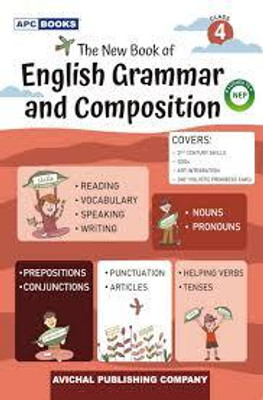 (APC) THE NEW BOOK OF ENGLISH GRAMMAR AND COMPOSITION CLASS 4(Paperback, MRS MEETA RAI)