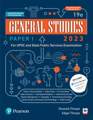 General Studies Paper I(Paperback, Edgar Thorpe, Showick Thorpe)