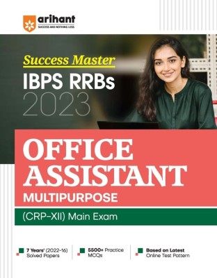 Arihant Success Master IBPS RRBs Office Assistant Multipurpose Main Exam 2023(Paperback, Arihant Experts)