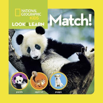 Look and Learn: Match!(English, Board book, National Geographic Kids)