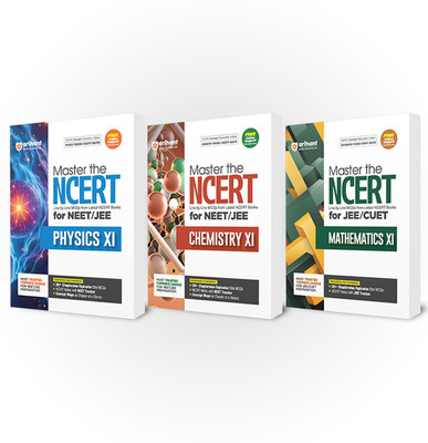 Arihant Master the Ncert Mathematics,Physics ,Chemistry Class 11 for Jee/Cuet 2026 (Set Fo 3) Line by Line MCQS from Latest Ncert Books 2000+ Topicwise-Chapterwise MCQS(English, Paperback, Sharma Bl)